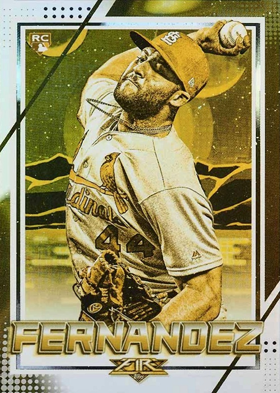 2020 Topps Fire Junior Fernandez #77 Baseball Card