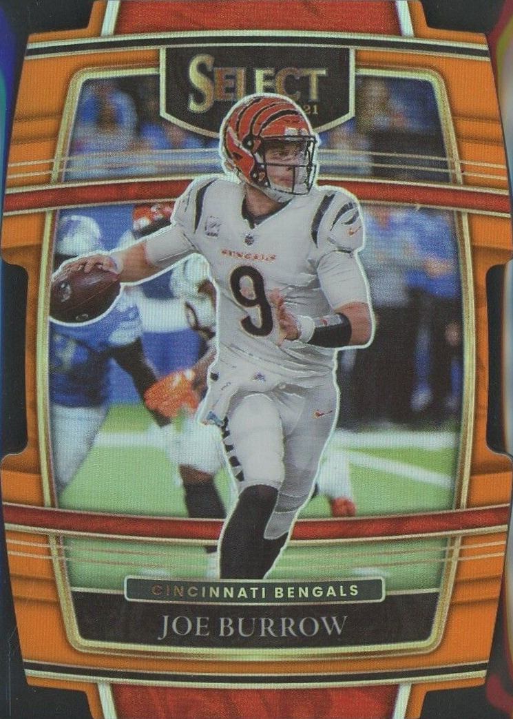 2021 Panini Select Joe Burrow #9 Football Card