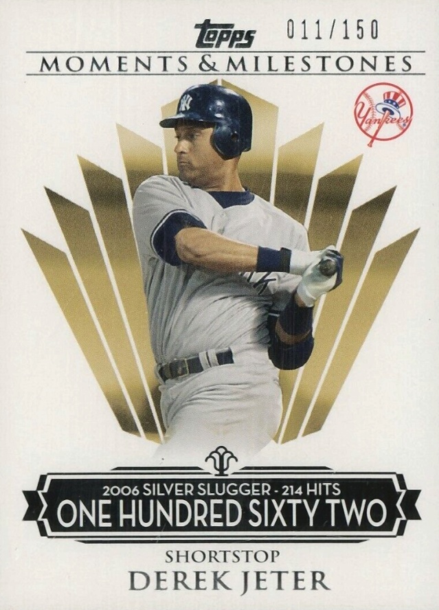 2008 Topps Moments & Milestones Derek Jeter #57 Baseball Card