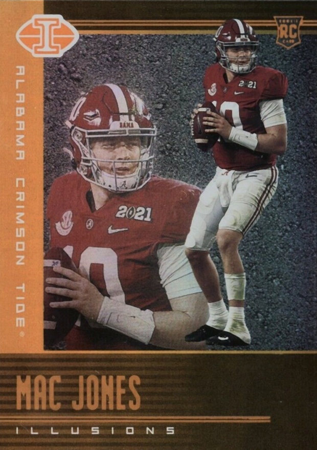 2021 Panini Chronicles Draft Picks Mac Jones #109 Football Card