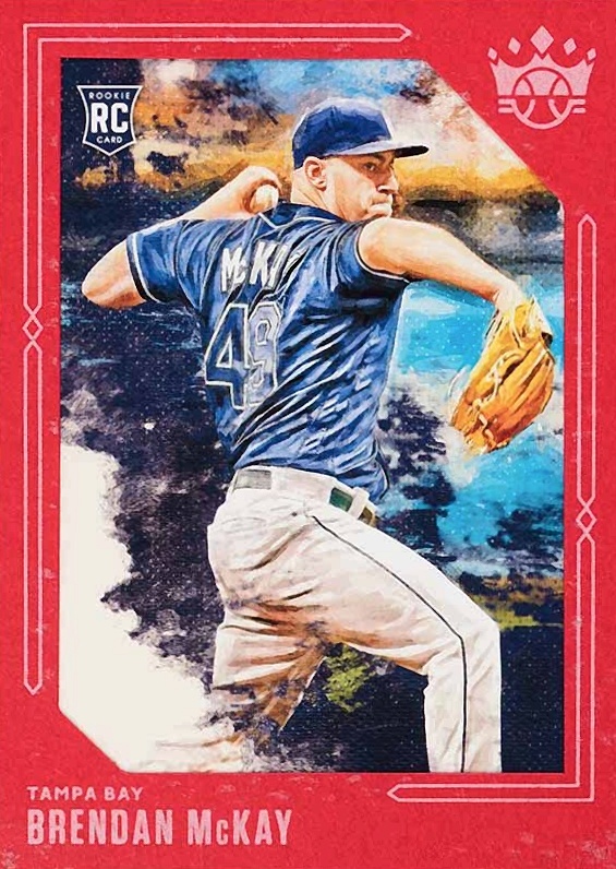 2020 Panini Diamond Kings Brendan McKay #162 Baseball Card