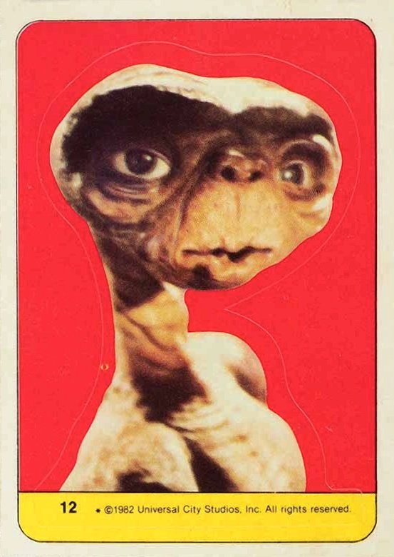 1982 Topps E.T. E.T. #12 Non-Sports Card