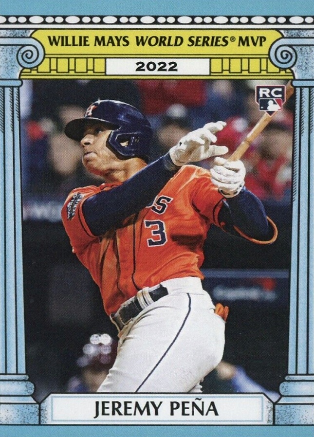 2022 Topps Throwback Thursday Jeremy Pena #137 Baseball Card