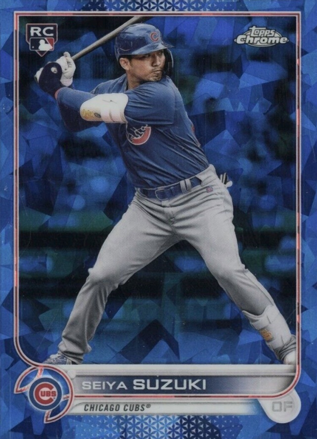 2022 Topps Chrome Sapphire Edition Seiya Suzuki #37 Baseball Card