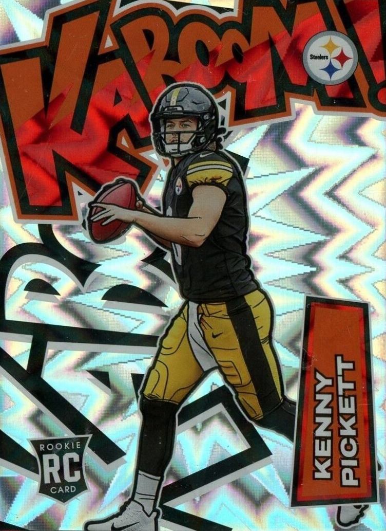 2022 Panini Absolute Kaboom! Vertical Kenny Pickett #K36 Football Card