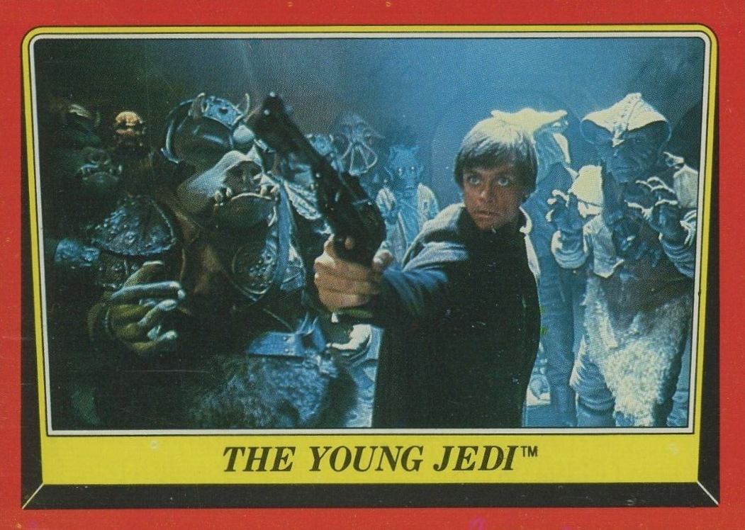 1983 Star Wars Return of the Jedi The Young Jedi #34 Non-Sports Card