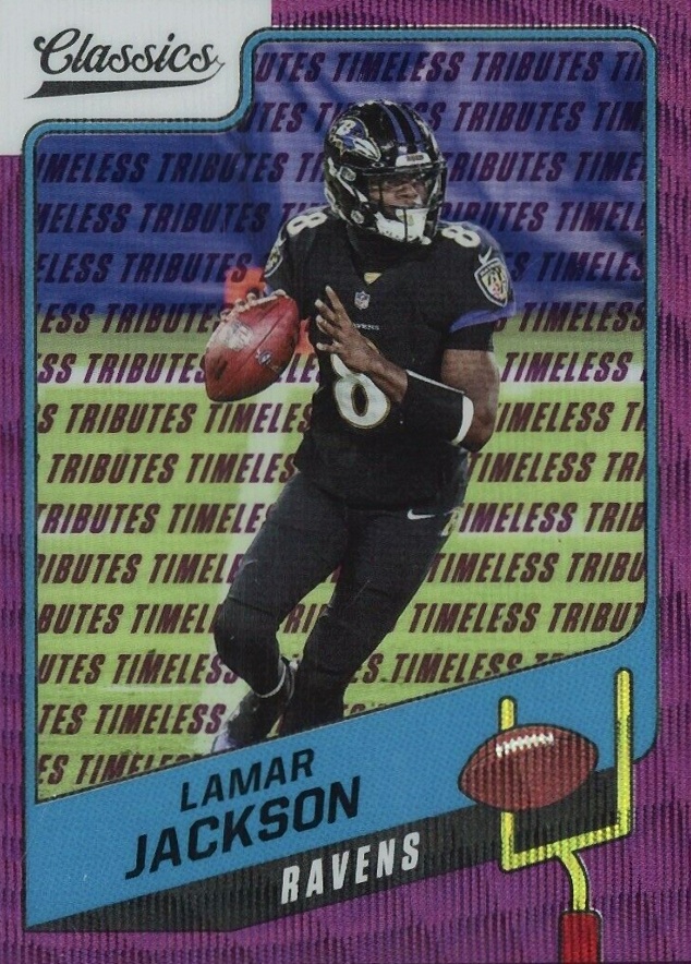 2021 Panini Classics Lamar Jackson #27 Football Card