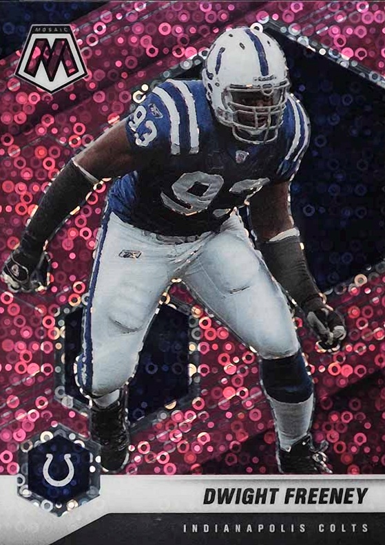 2021 Panini Mosaic Dwight Freeney #92 Football Card