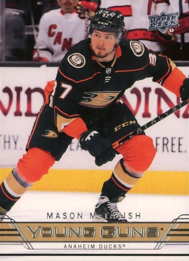 2021 Upper Deck Extended Series 2006-07 Upper Deck Retro Mason McTavish #T97 Hockey Card