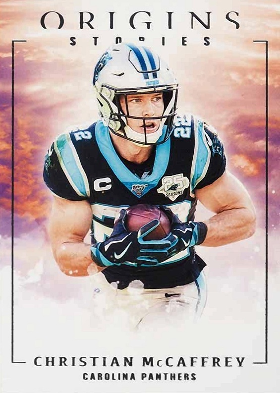 2020 Panini Origins Christian McCaffrey #96 Football Card