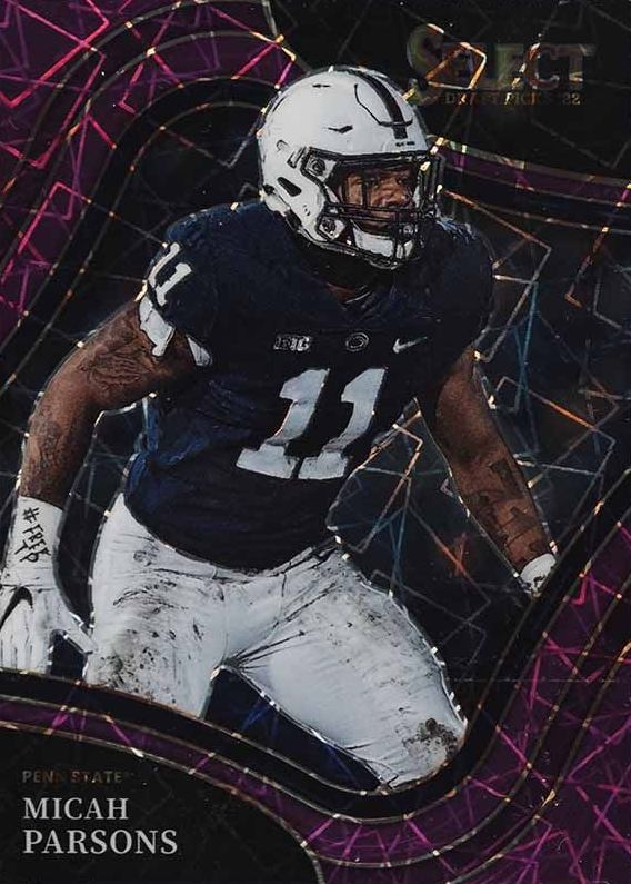 2022 Panini Select Draft Picks Micah Parsons #176 Football Card