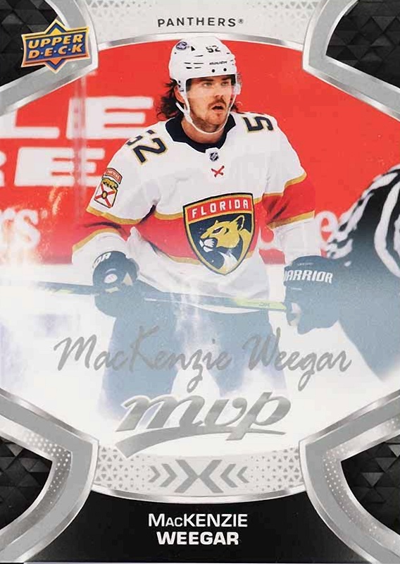 2021 Upper Deck MVP Mackenzie Weegar #104 Hockey Card