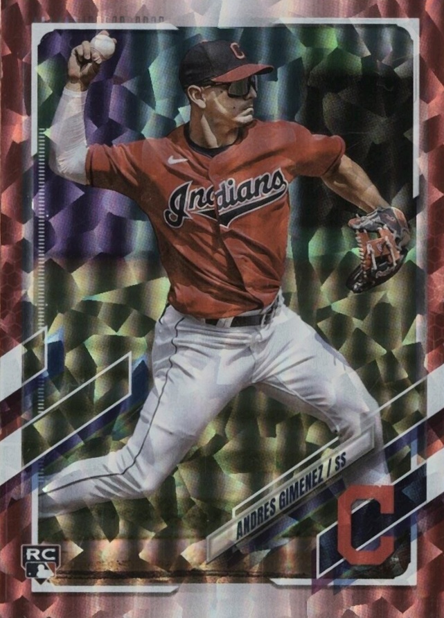 2021 Topps Update Andres Gimenez #US65 Baseball Card