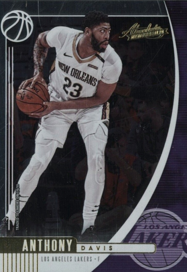 2019 Panini Absolute Memorabilia Anthony Davis #30 Basketball Card