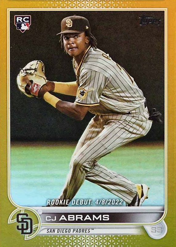 2022 Topps Update CJ Abrams #US327 Baseball Card