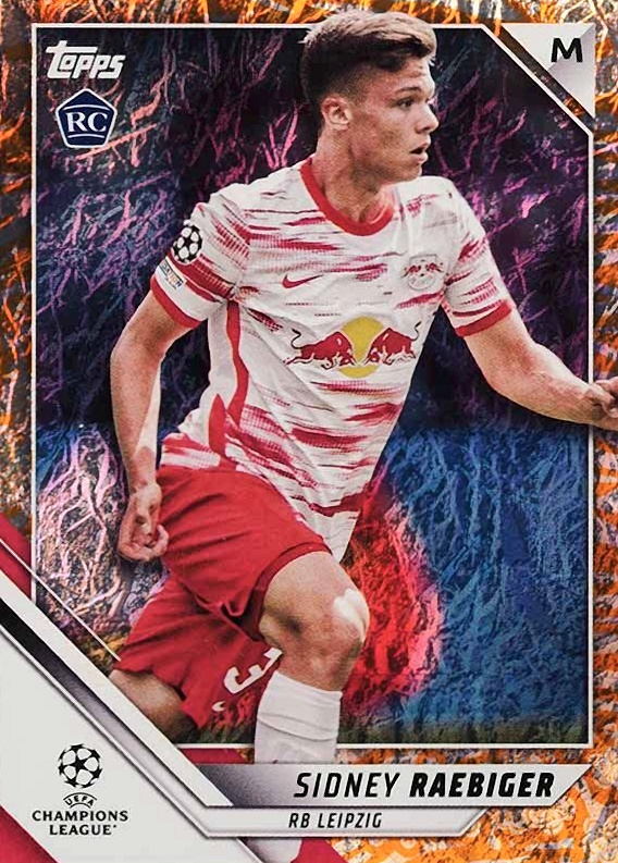 2021 Topps UEFA Champions League Jade Edition Sidney Raebiger #110 Soccer Card