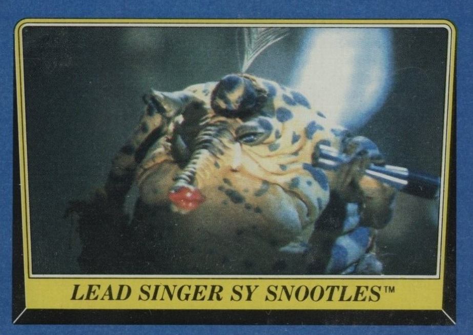 1983 Star Wars Return of the Jedi Lead Singer by Snootles #184 Non-Sports Card