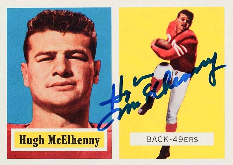 1994 Topps Archives 1957 Reprint Hugh McElhenny #95 Football Card