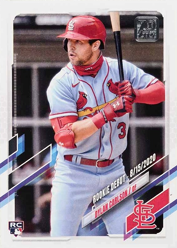 2021 Topps Update Dylan Carlson #US197 Baseball Card