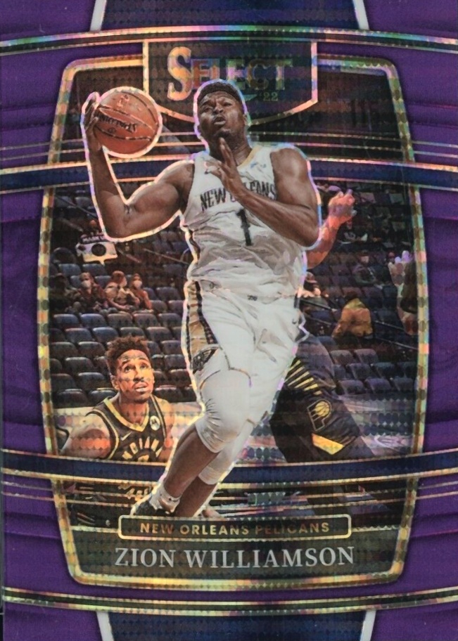 2021 Panini Select Zion Williamson #96 Basketball Card