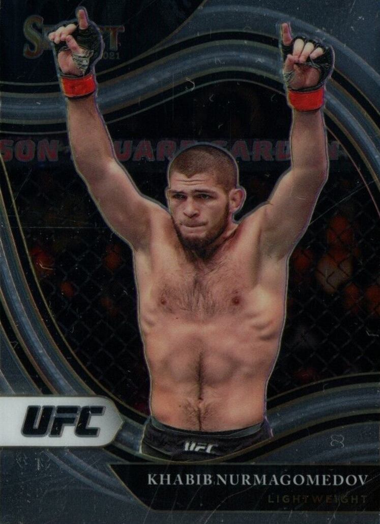 2021 Panini Select UFC Khabib Nurmagomedov #208 Other Sports Card