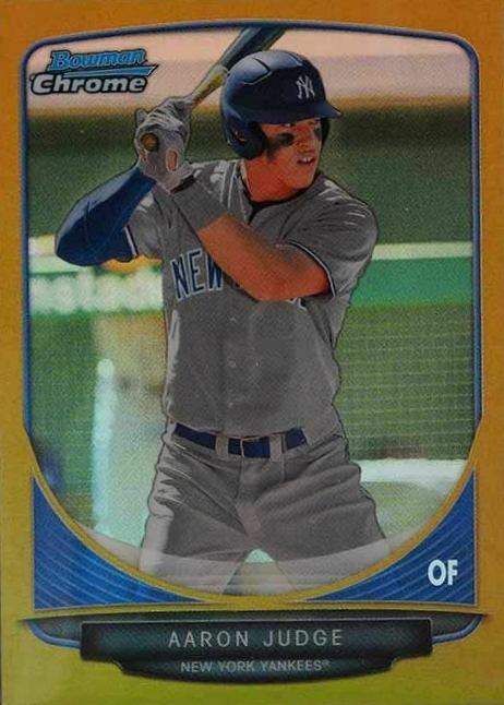 2013 Bowman Chrome Mini  Aaron Judge #311 Baseball Card