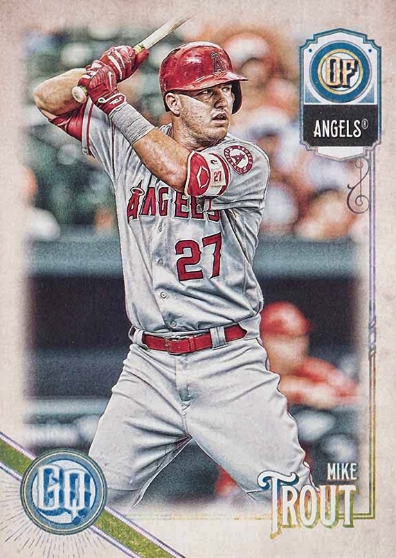 2018 Topps Gypsy Queen Mike Trout #1 Baseball Card