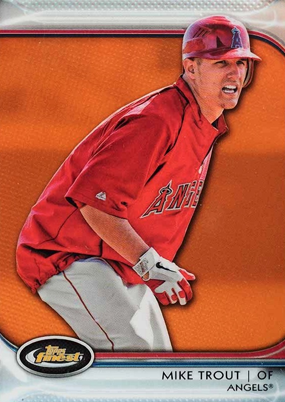 2012 Finest Mike Trout #78 Baseball Card