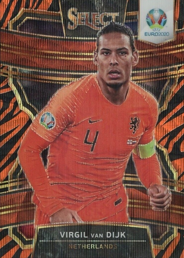 2020 Panini Select UEFA Euro Virgil Van Dijk #85 Soccer Card