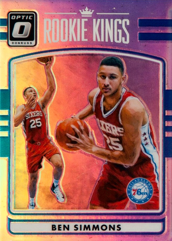 2016 Panini Donruss Optic Rookie Kings Ben Simmons #2 Basketball Card