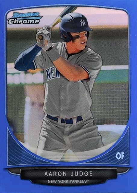 2013 Bowman Chrome Mini  Aaron Judge #311 Baseball Card