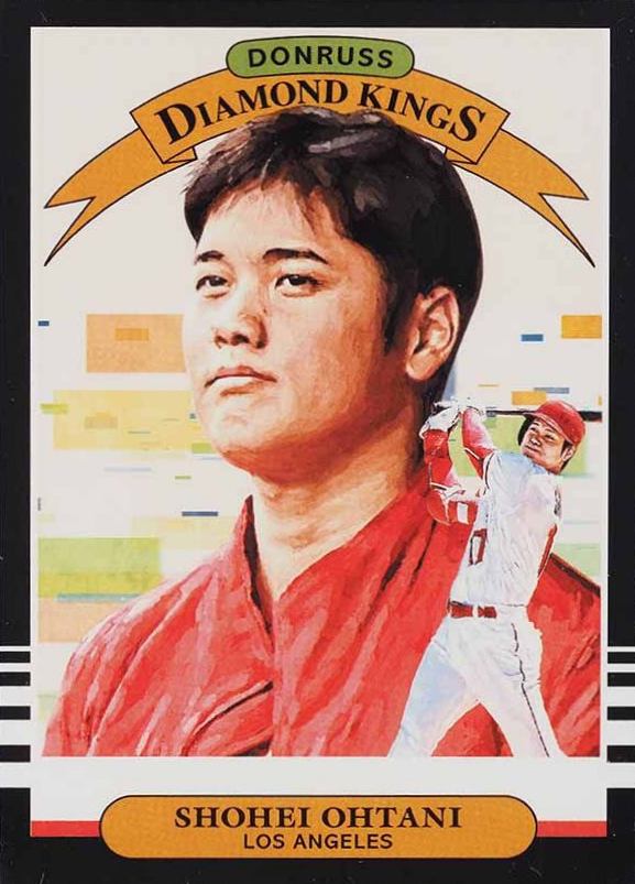 2019 Panini Donruss Shohei Ohtani #14 Baseball Card