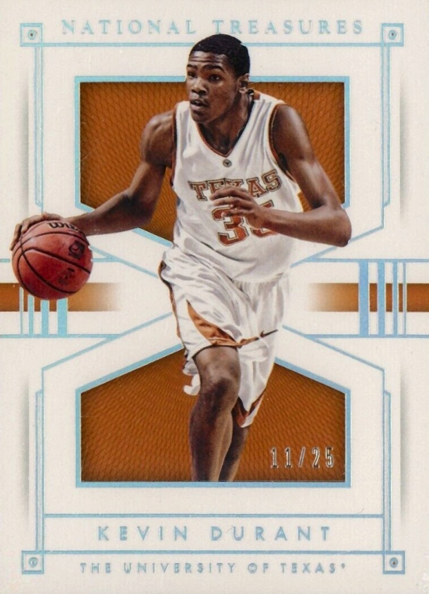 2016 Panini National Treasures Collegiate Kevin Durant #31 Basketball Card