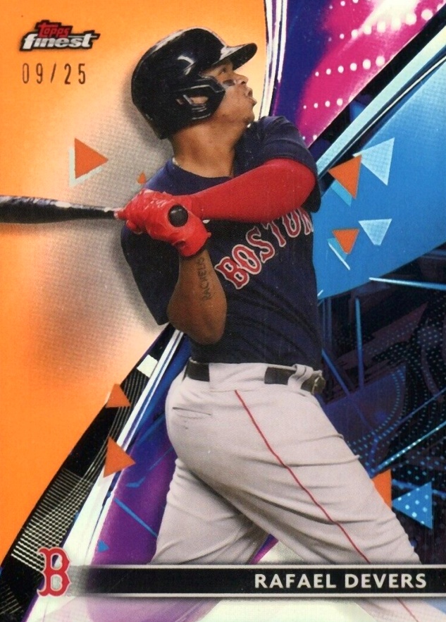 2021 Topps Finest Rafael Devers #44 Baseball Card