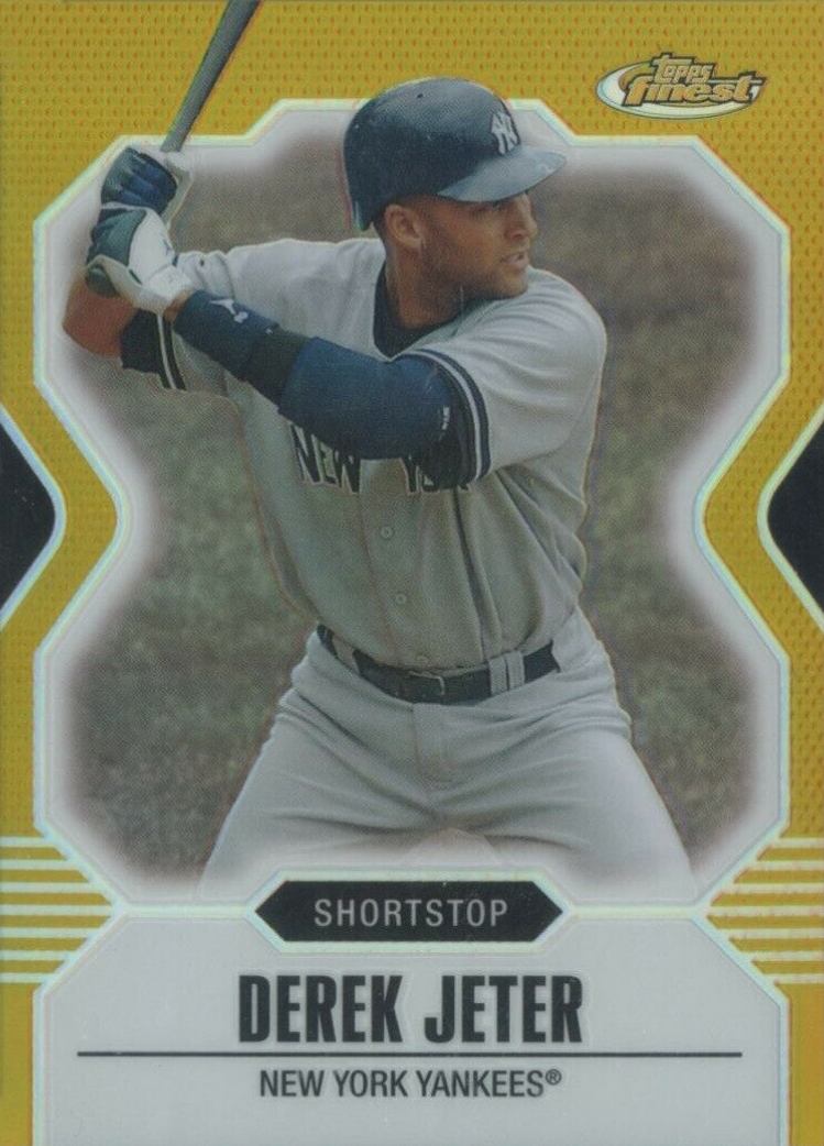 2007 Finest Derek Jeter #68 Baseball Card