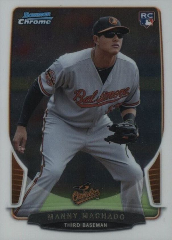 2013 Bowman Chrome Mini  Manny Machado #324 Baseball Card