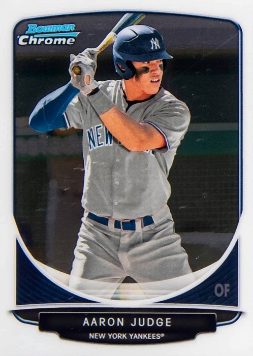 2013 Bowman Chrome Mini  Aaron Judge #311 Baseball Card