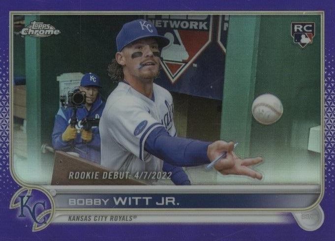 2022 Topps Chrome Update Bobby Witt Jr. #USC176 Baseball Card
