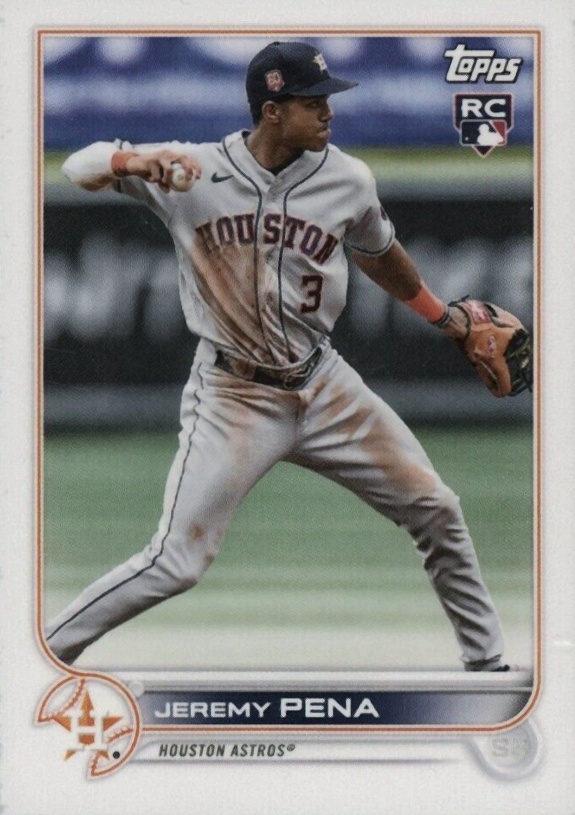 2022 Topps Mini Jeremy Pena #US253 Baseball Card