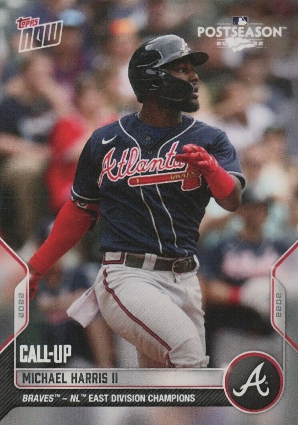 2022 Topps Now Postseason Michael Harris II #PS36 Baseball Card