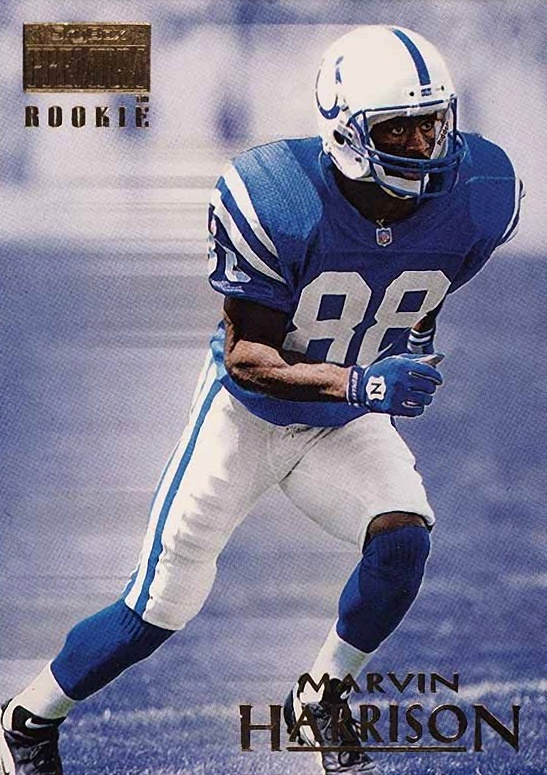 1996 Skybox Premium  Marvin Harrison #199 Football Card