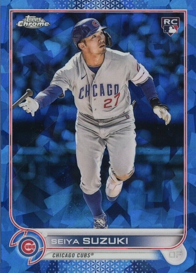 2022 Topps Chrome Update Sapphire Edition Seiya Suzuki #250 Baseball Card