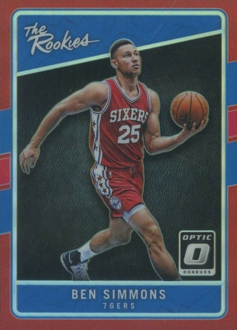 2016 Panini Donruss Optic Rookie Kings Ben Simmons #2 Basketball Card