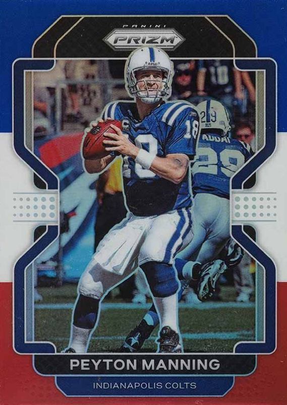 2021 Panini Prizm Peyton Manning #30 Football Card