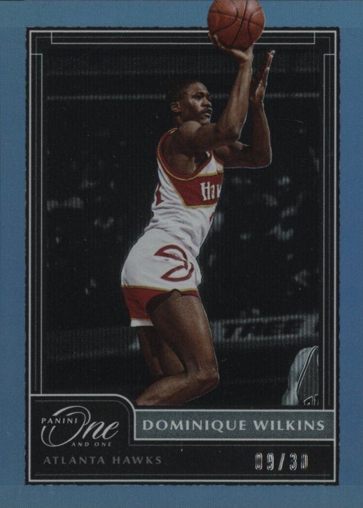 2020 Panini One and One Dominique Wilkins #163 Basketball Card