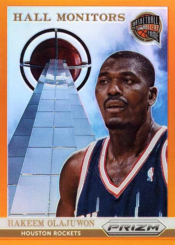 2013 Panini Prizm Hall Monitors Hakeem Olajuwon #23 Basketball Card