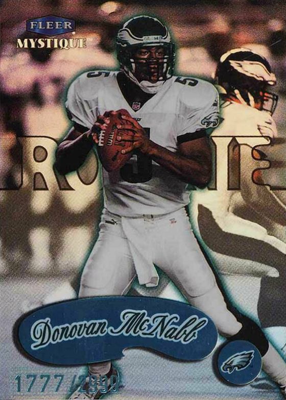 1999 Fleer Mystique Donovan McNabb #102 Football Card