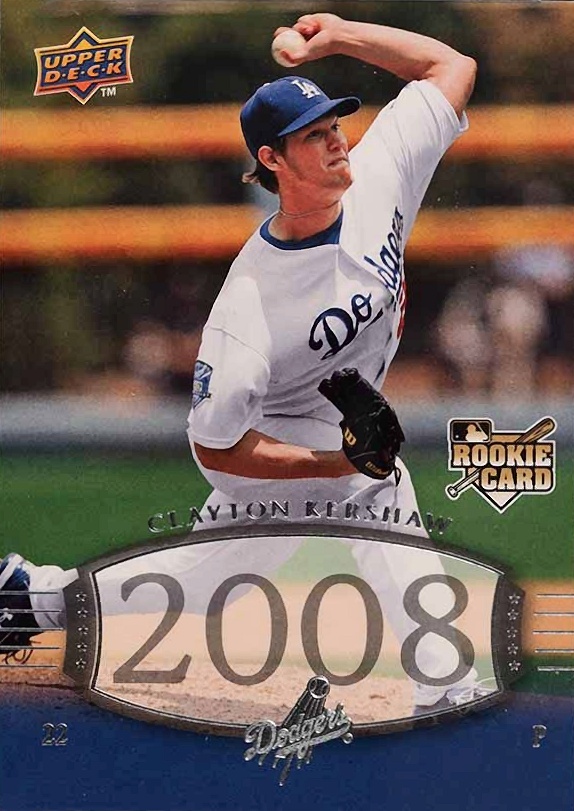 2008 Upper Deck Timeline Clayton Kershaw #304 Baseball Card