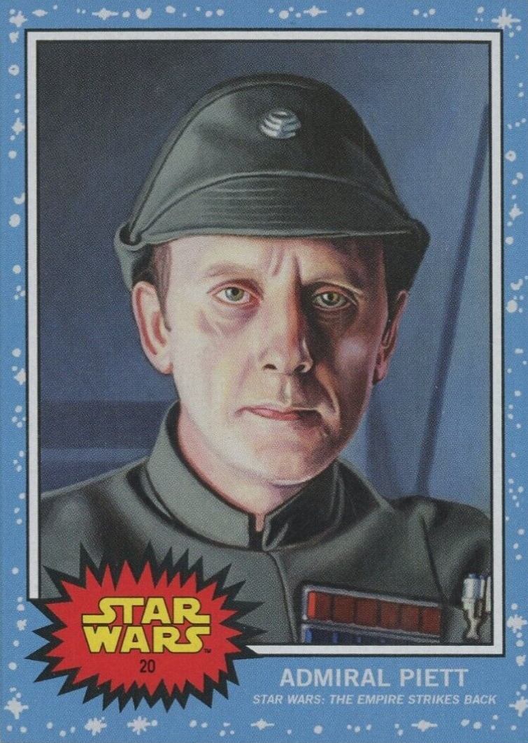 2019 Topps Star Wars Living Admiral Piett #20 Non-Sports Card