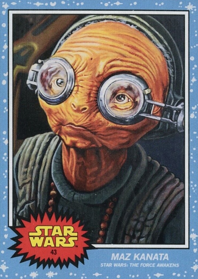 2019 Topps Star Wars Living Maz Kanata #43 Non-Sports Card